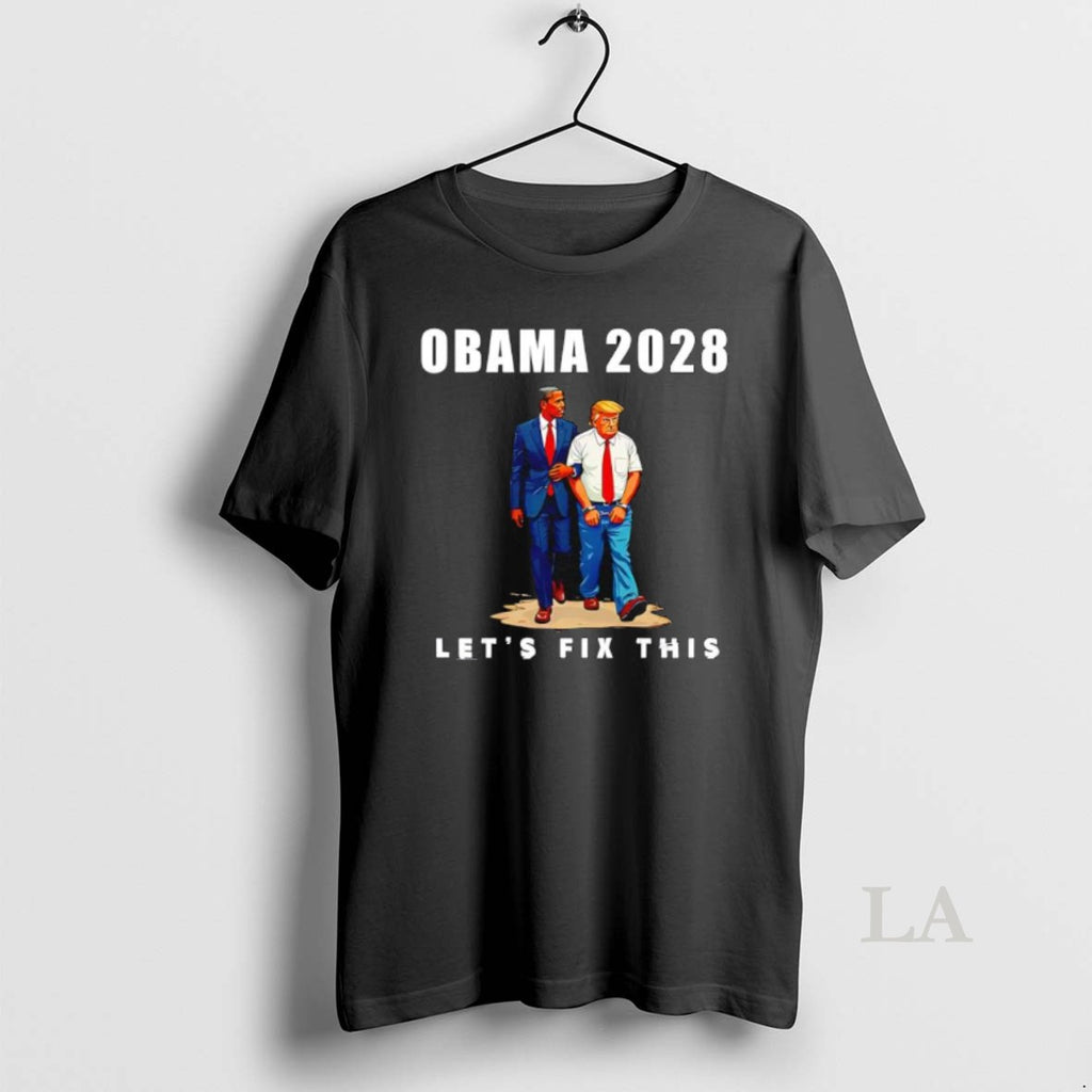 Original Obama 2028 Political Democrat Trump Graphic