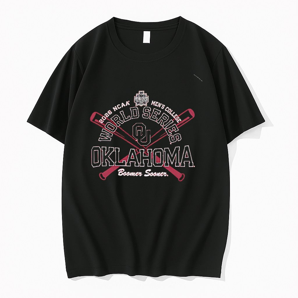 Original Oklahoma Boomer Sooner 2026 Ncaa Mens College World Series Tshirts Jpg Unisex , , , Long Sleeve Tee