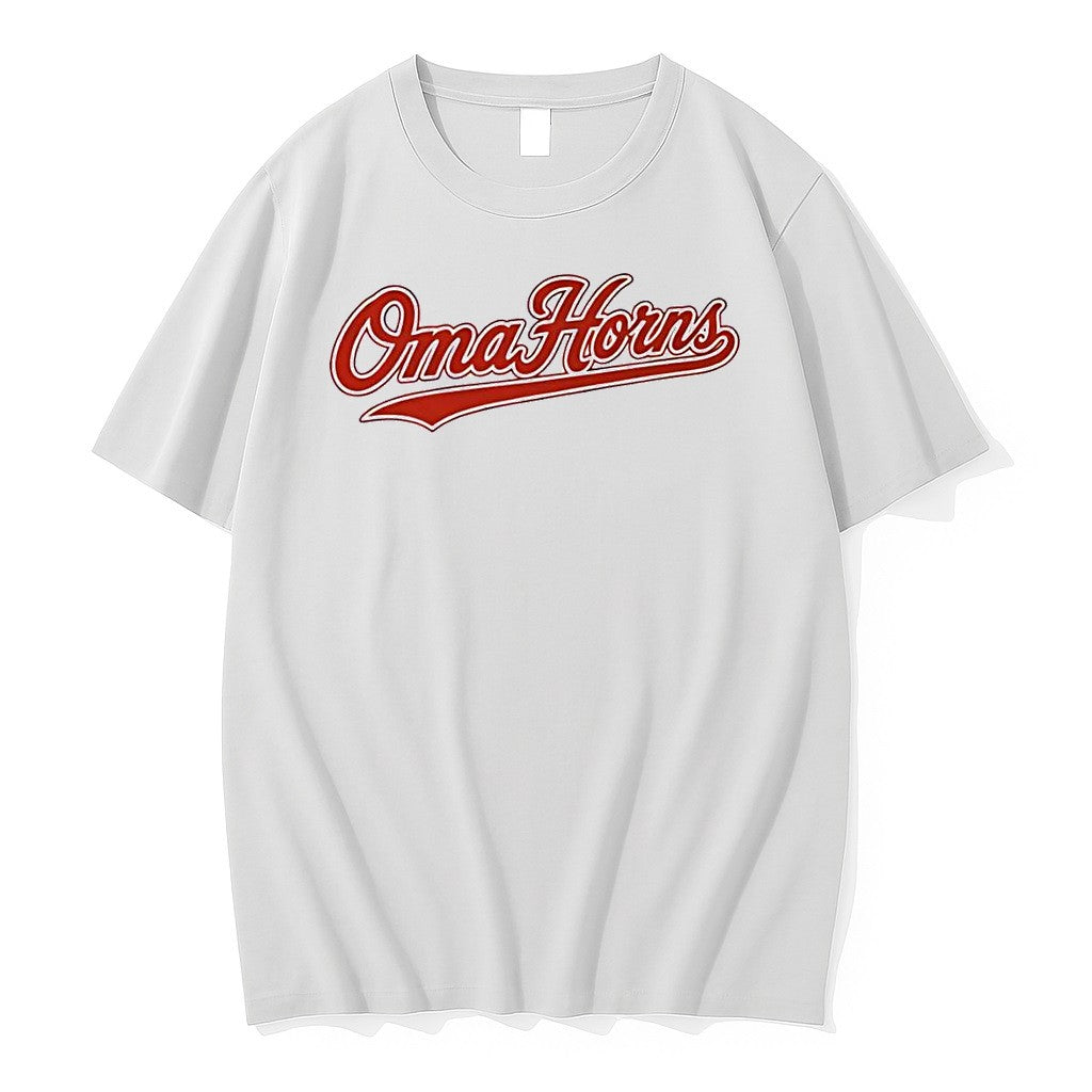 Original Oma Horns Fan Apparel Team White Tshirts Jpg Unisex , , , Long Sleeve Tee