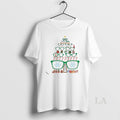 Original Optometrist Christmas Tree Of Eyeglasses White