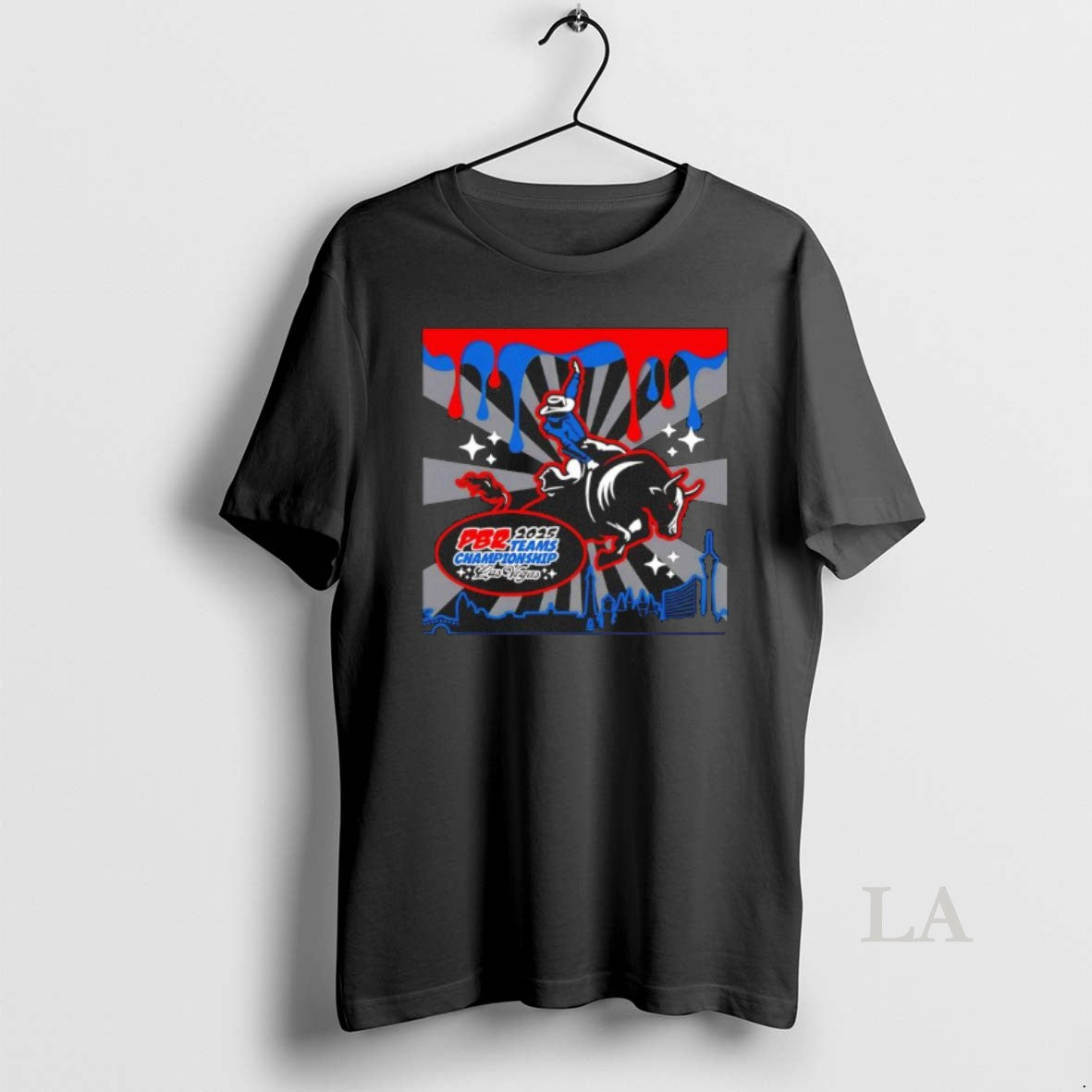 Original Pbr 2025 Teams Championship Drip Logo