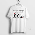 Original Penguin Walking By Faith Tripping Constantly Christmas