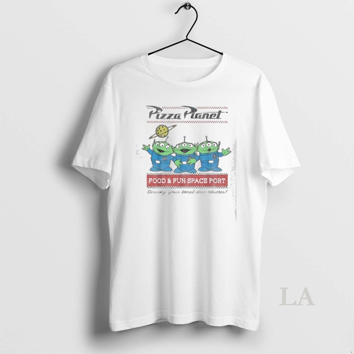 Original Pizza Planet Food And Fun Space Port Serving Your Local Star Cluster Vintage