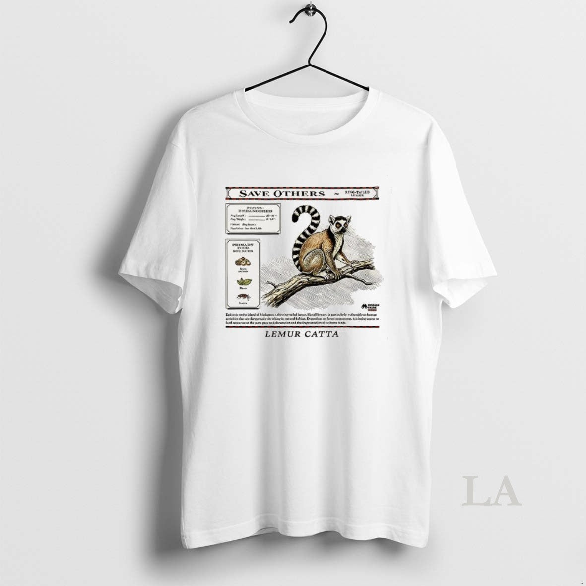 Original Ring Tailed Lemur Save Others Lemur Catta