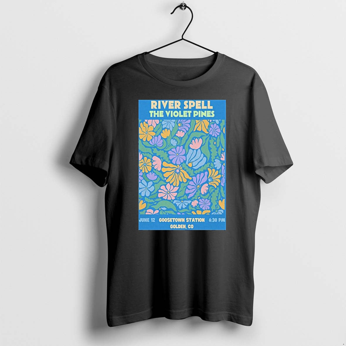 Original River Spell Golden Co June 12 2026 1 Tshirts Jpg Unisex , , , Long Sleeve Tee