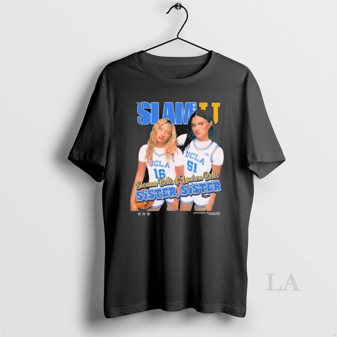 Original Slam Sienna Betts And Lauren Betts Sister Sister Ulca Graphic