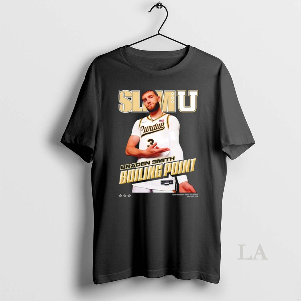 Original Slamu Purdue Boilermakers Basketball Braden Smith Boiling Point