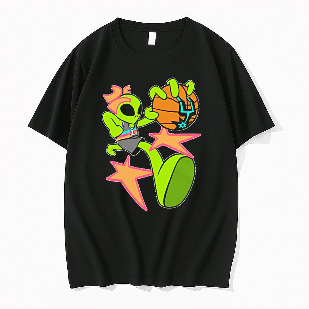 Original San Antonio Spurs Alien Basketball Player Jersey Number 1 Tshirts Jpg Unisex , , , Long Sleeve Tee