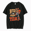 Original San Antonio Spurs Coyote Basketball Fan Bitch Im From Texas Cowgirl Boot Tshirts Unisex , , , Long Sleeve Tee