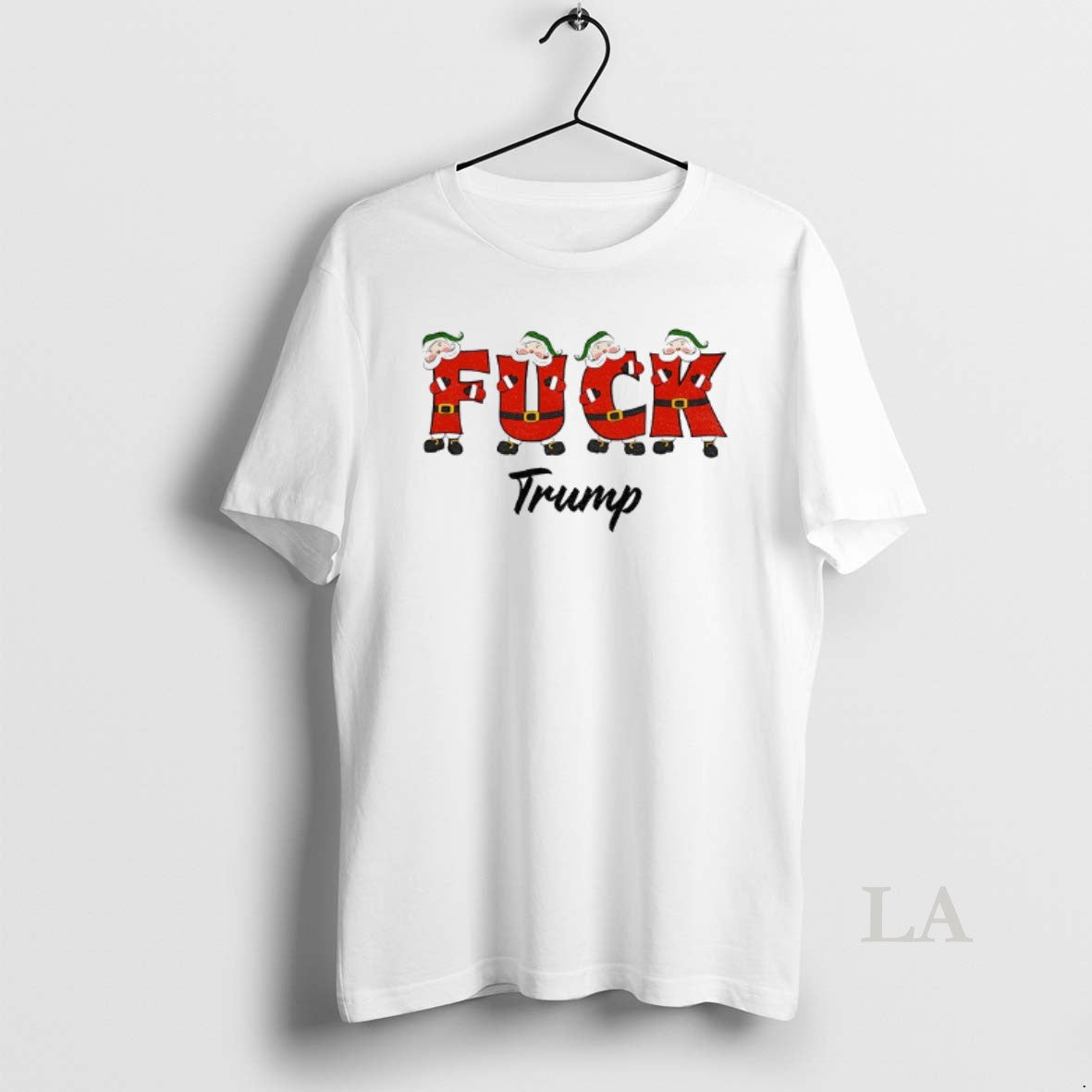 Original Santa Claus Fuck Trump Anti Trump Christmas 2025