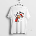 Original Santa Claus Big Face Hes On The List Christmas