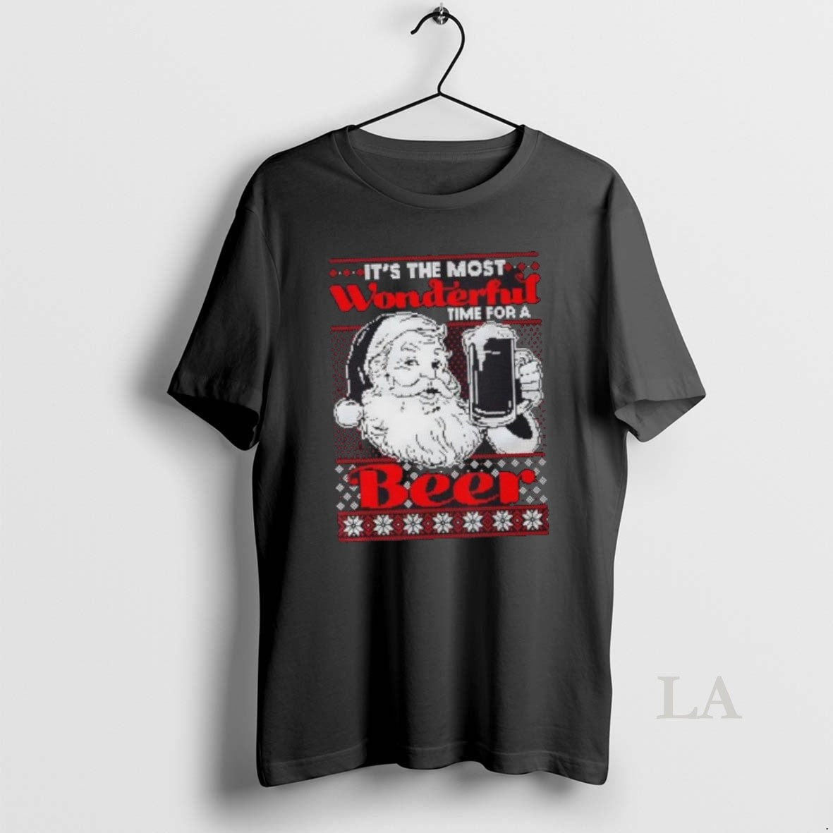 Original Santa Claus Its The Most Wonderful Time For A Beer Tacky Christmas