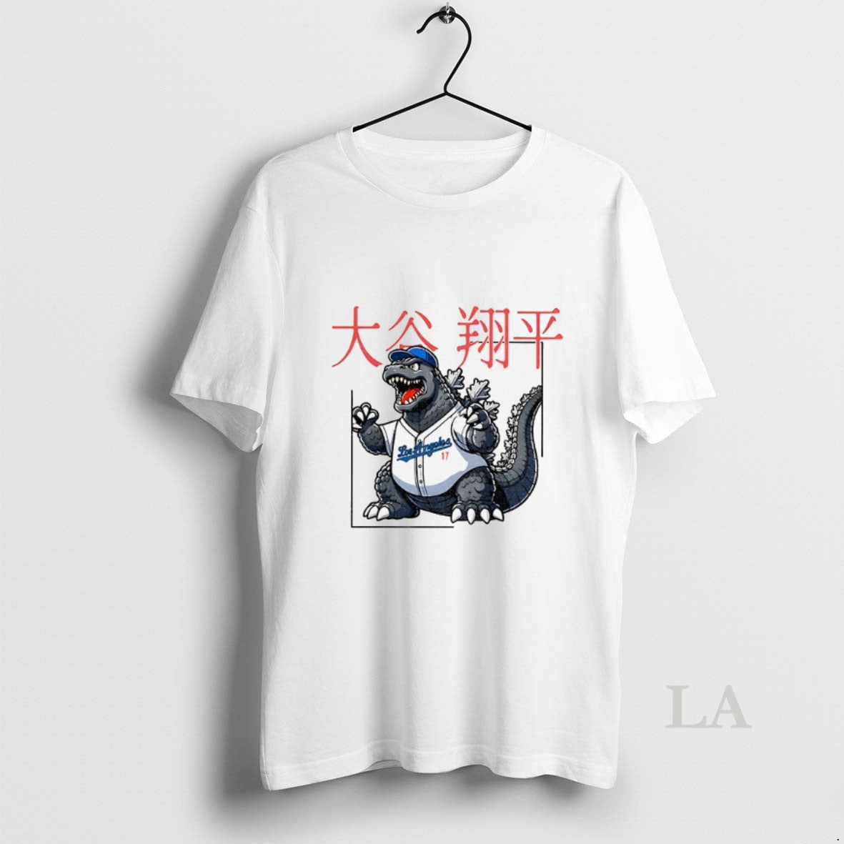 Original Shohei Ohtani Godzilla 17 Los Angeles Dodgers