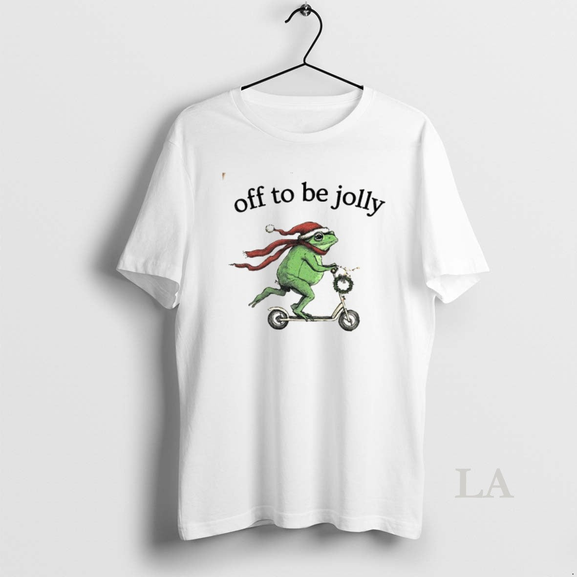 Original Silly Frog Scooter Meme Off To Be Jolly Merry Christmas