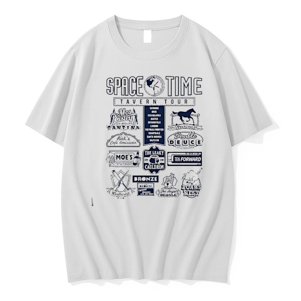 Original Space Time Tavern Tour Tshirts Jpg Unisex , , , Long Sleeve Tee