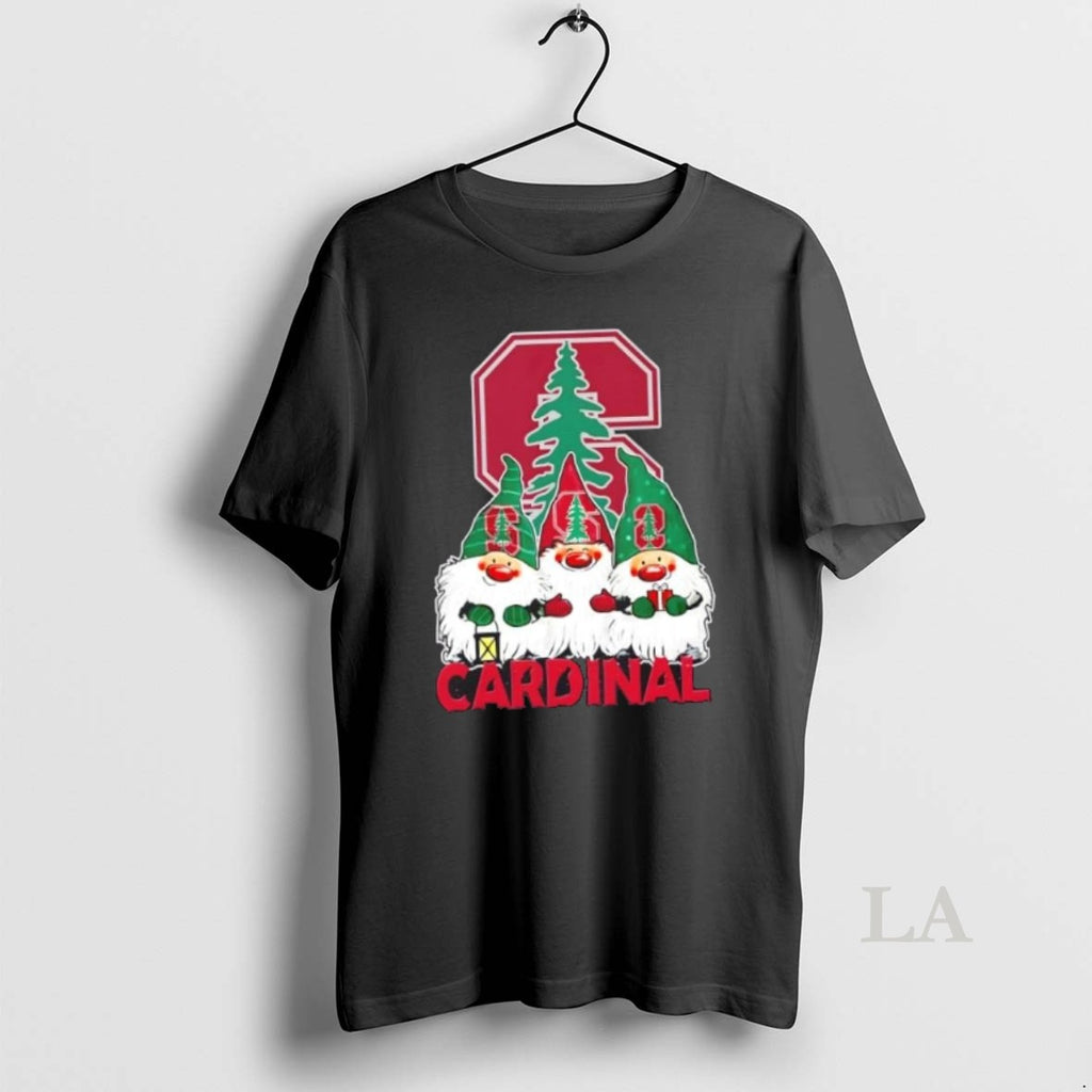 Original Stanford Cardinal X Gnomes Xmas Christmas