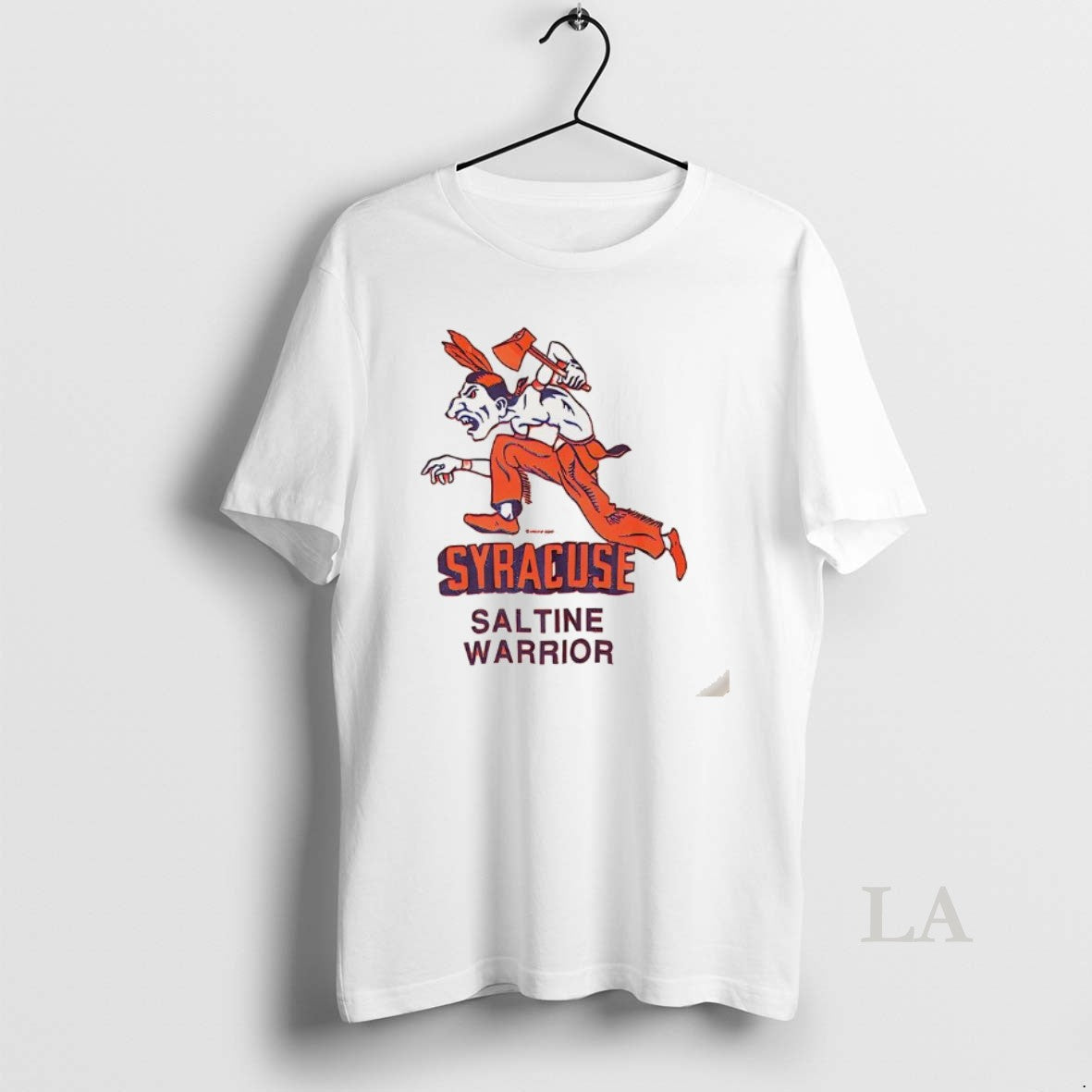 Original Syracuse Saltine Warriors Mascot Logo