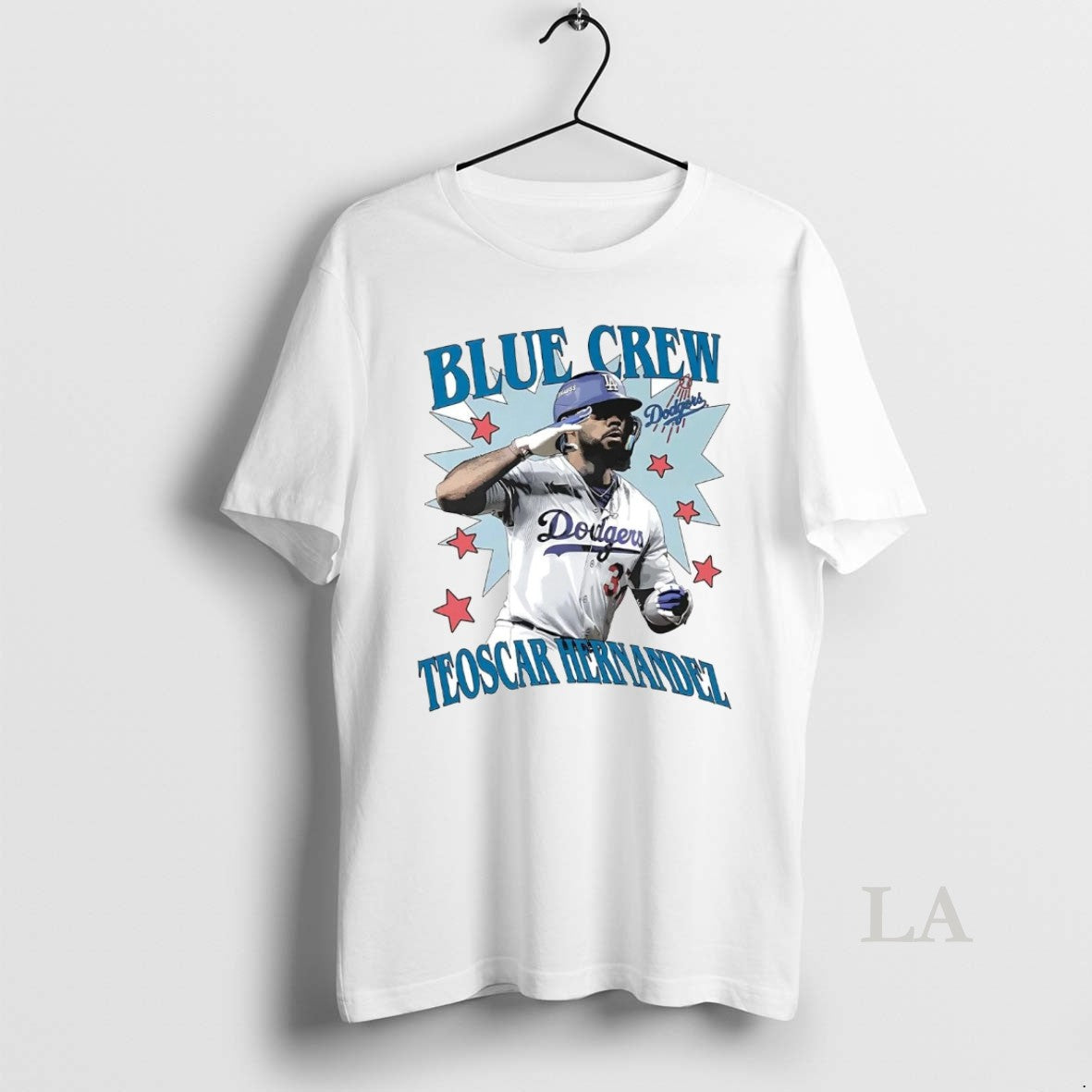 Original Teoscar Hernandez Blue Crew Dodgers
