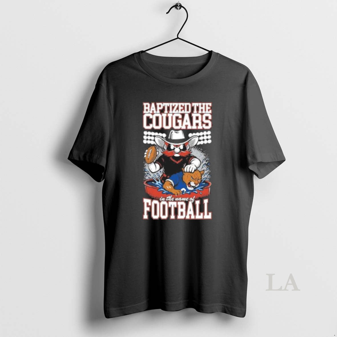 Original Texas Tech Baptized The Cougars In The Name Of Football