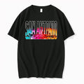 Original Texas City Skyline Landmark Monument San Antonio Spurs Tshirts Jpg Unisex , , , Long Sleeve Tee