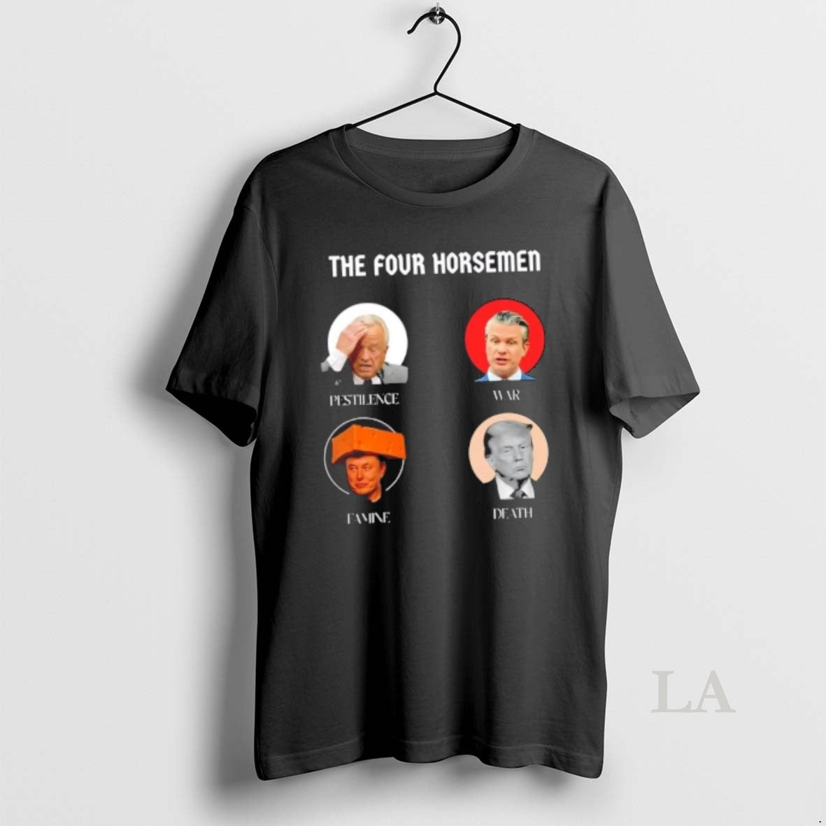 Original The 4 Horsemen Elon Musk Famine Trump Death
