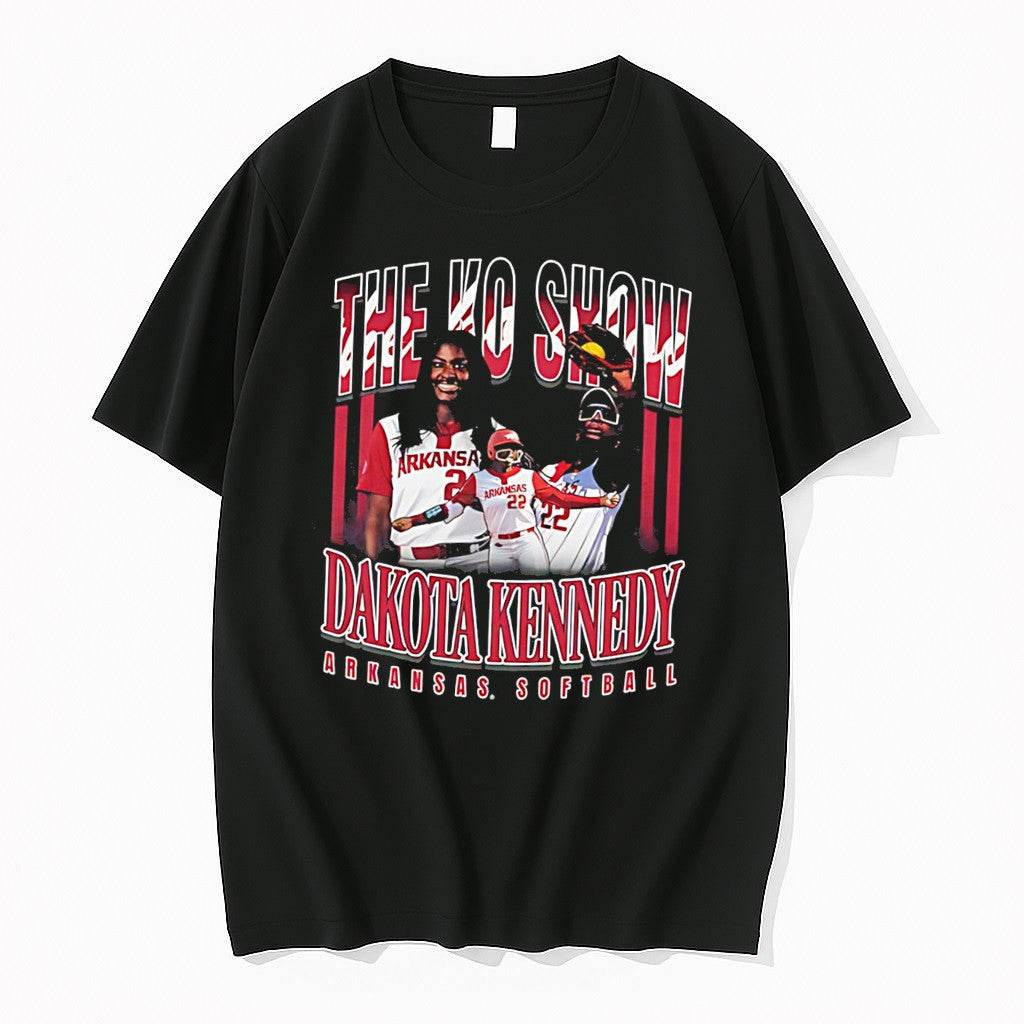 Original The Ko Show Arkansas Dakota Kennedy Number 22 Tee Tshirts Jpg Unisex , , , Long Sleeve Tee