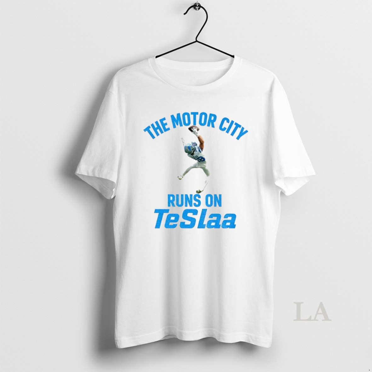 Original The Motor City Runs On Teslaa Detroit Lions