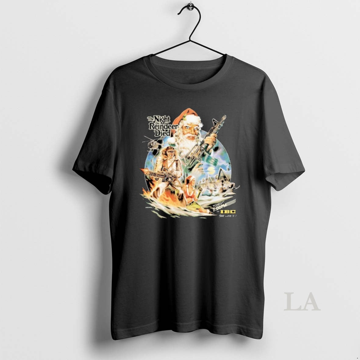 Original The Night The Reindeer Died Santa Ibc Christmas
