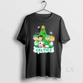 Original The Peanuts Boston Celtics Merry Christmas