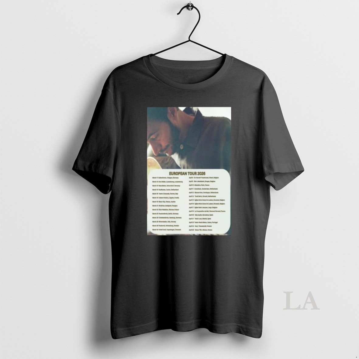 Original Tom Smith European Tour 2026 Long Sleve
