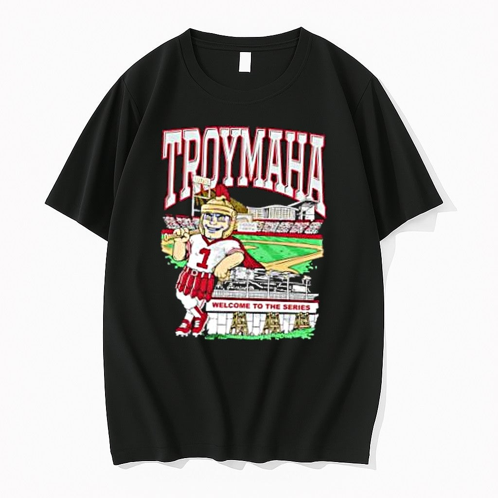 Original Troy Trojans Troymaha Welcome To The Series Tshirts Jpg Unisex , , , Long Sleeve Tee