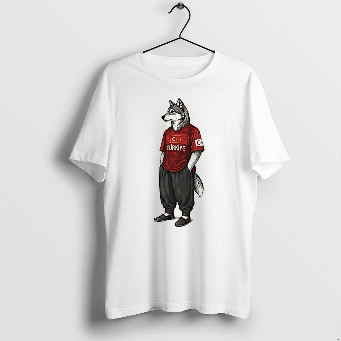 Original Turkiye Grey Wolf World Cup 2026 Mascot Tee Tshirts Jpg Unisex , , , Long Sleeve Tee