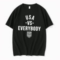 Original Us Soccer Vs Everybody Logo Tee Tshirts Jpg Unisex , , , Long Sleeve Tee