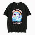 Original Undiagnosed But Everyones Pretty Sure Coloful Dolphin Retro Tee Tshirts Unisex , , , Long Sleeve Tee
