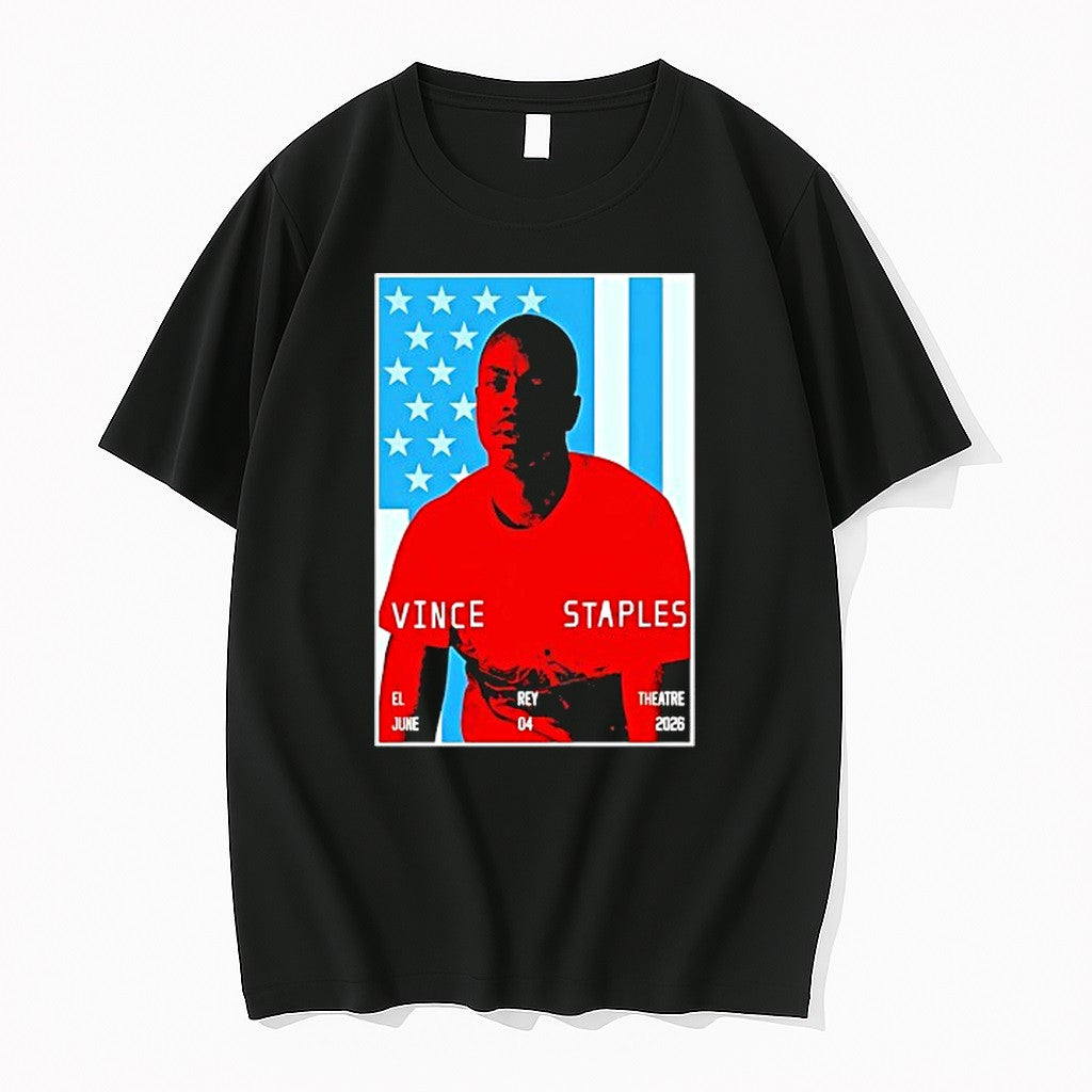 Original Vince Staples Los Angeles Ca Tour June 04 2026 Tshirts Jpg Unisex , , , Long Sleeve Tee