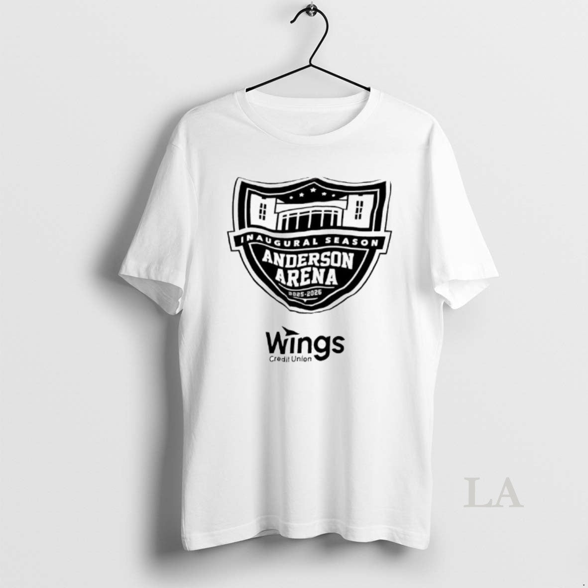 Original Wings Anderson Arena Inaugural Season 2025 2026 Logo