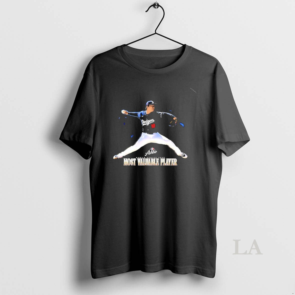 Original Yoshinobu Yamamoto La Dodgers Most Valuable Player