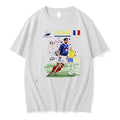Original Zinedine Zidane France National Team 1998 World Cup Tshirts Jpg Unisex , , , Long Sleeve Tee
