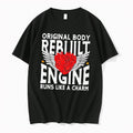 Original Body Rebuilt Engine Runs Like A Charm Winged Mechanical Heart Tee Tshirts Unisex , , , Long Sleeve Tee