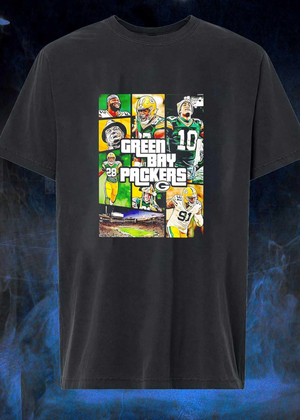 Packers Apparel Green Bay Packers Logo Football Fans Sport T-Shirt