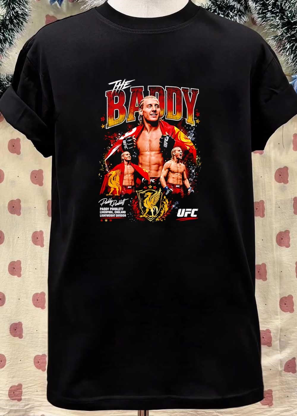 Paddy Pimblett Liverpool FC The Baddy UFC T-Shirt