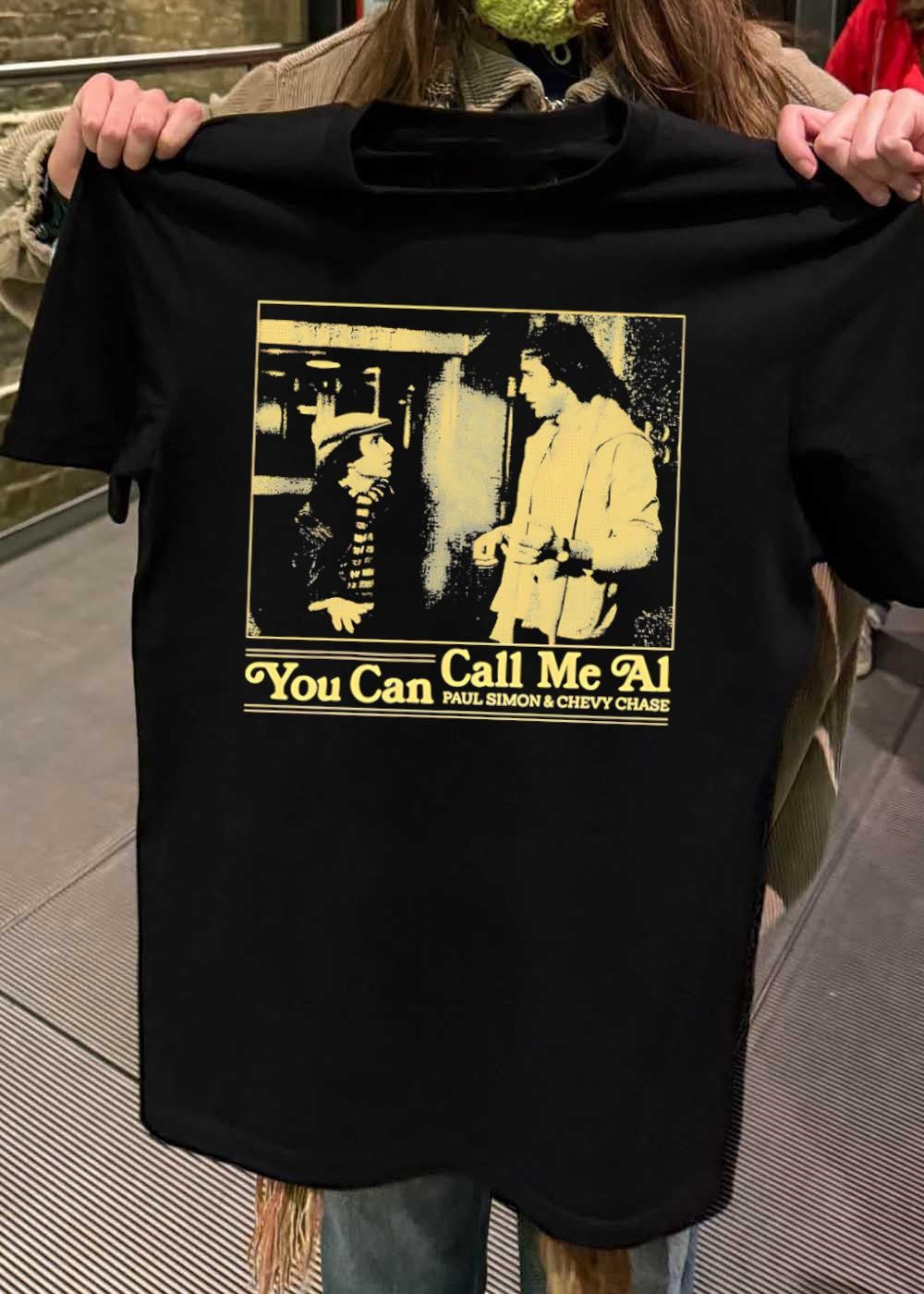 Paul Simon and Chevy Chase You Can Call Me Al T-Shirt