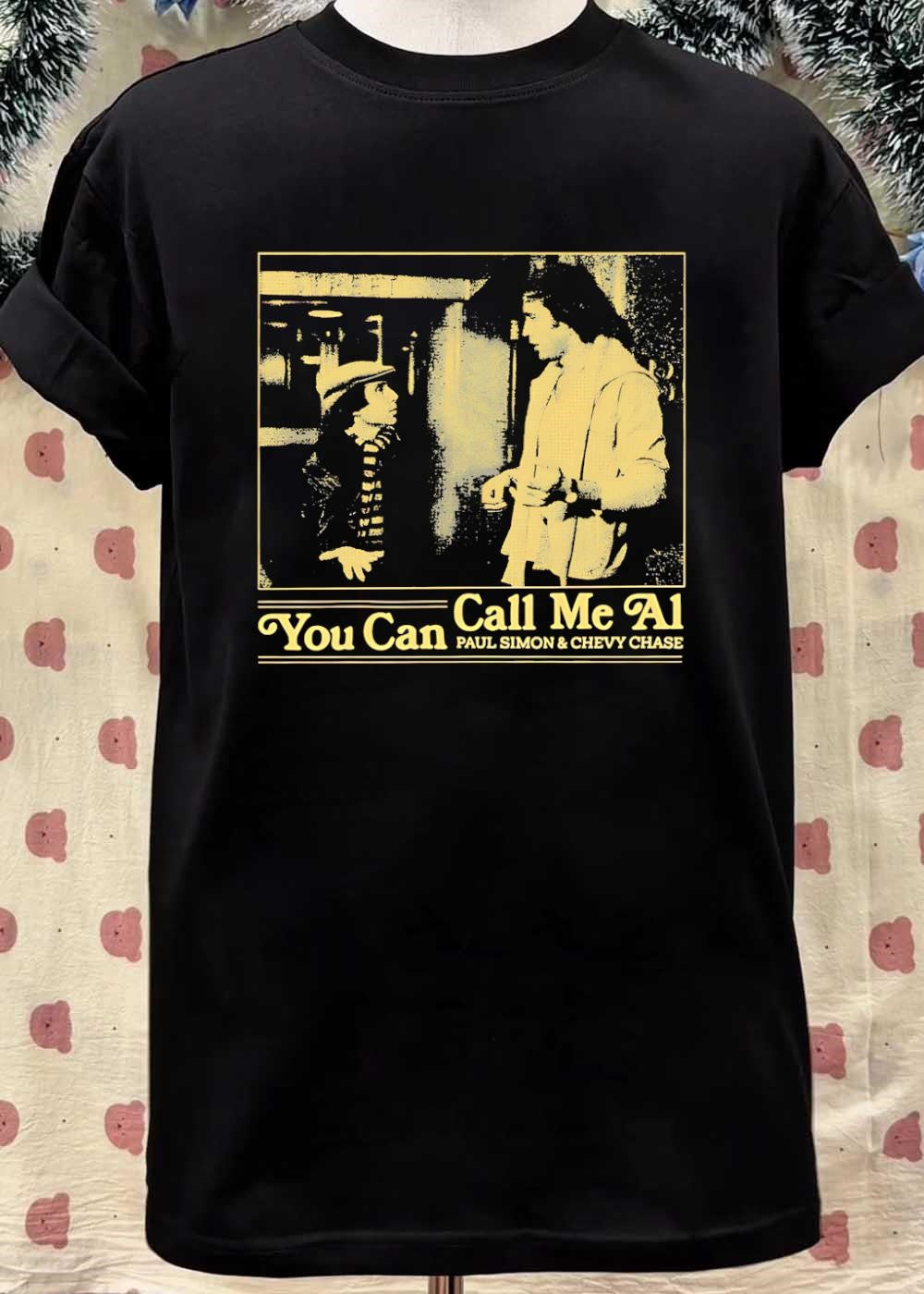 Paul Simon and Chevy Chase You Can Call Me Al T-Shirt