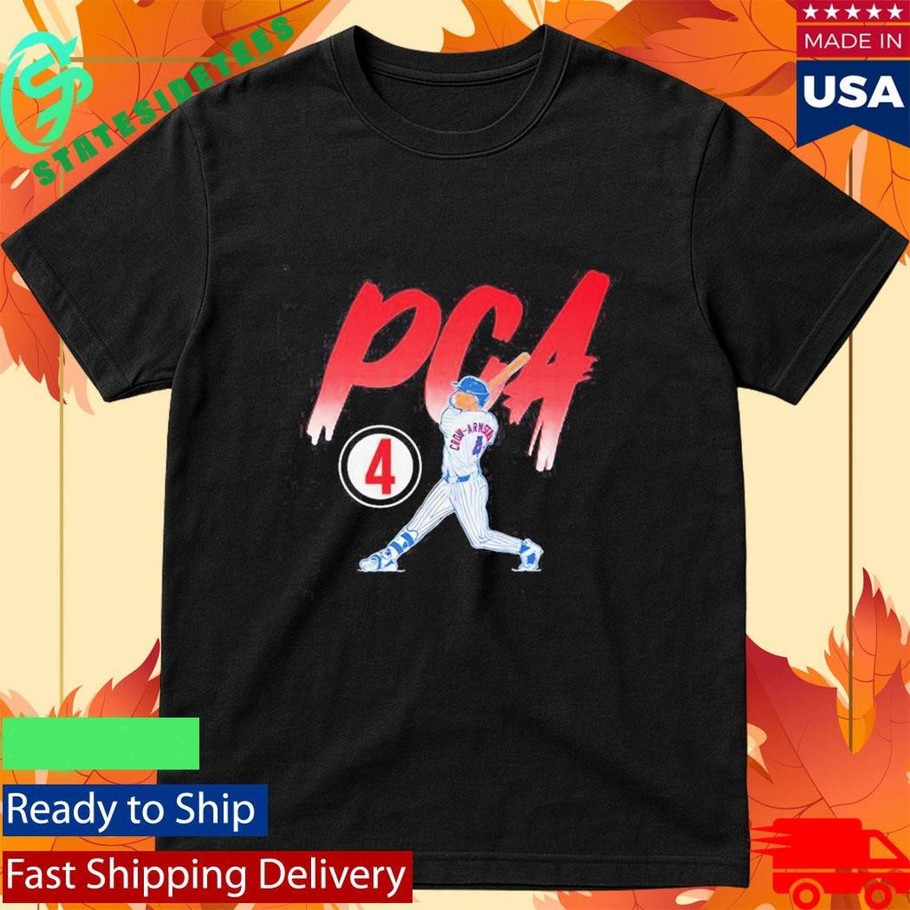 Pete Crow-Armstrong Chicago Cubs MLB Slugger Swing Number PCA Shirt