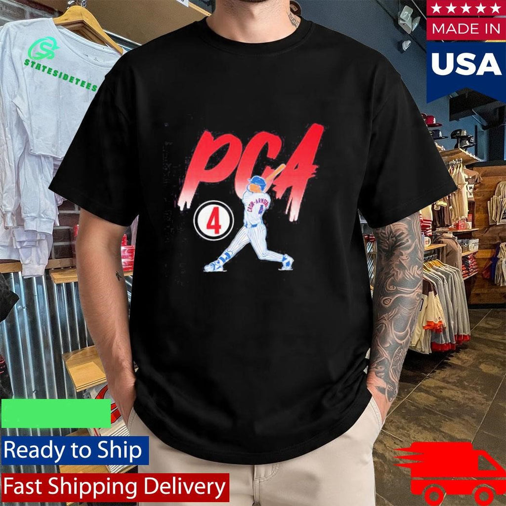 Pete Crow-Armstrong Chicago Cubs MLB Slugger Swing Number PCA Shirt