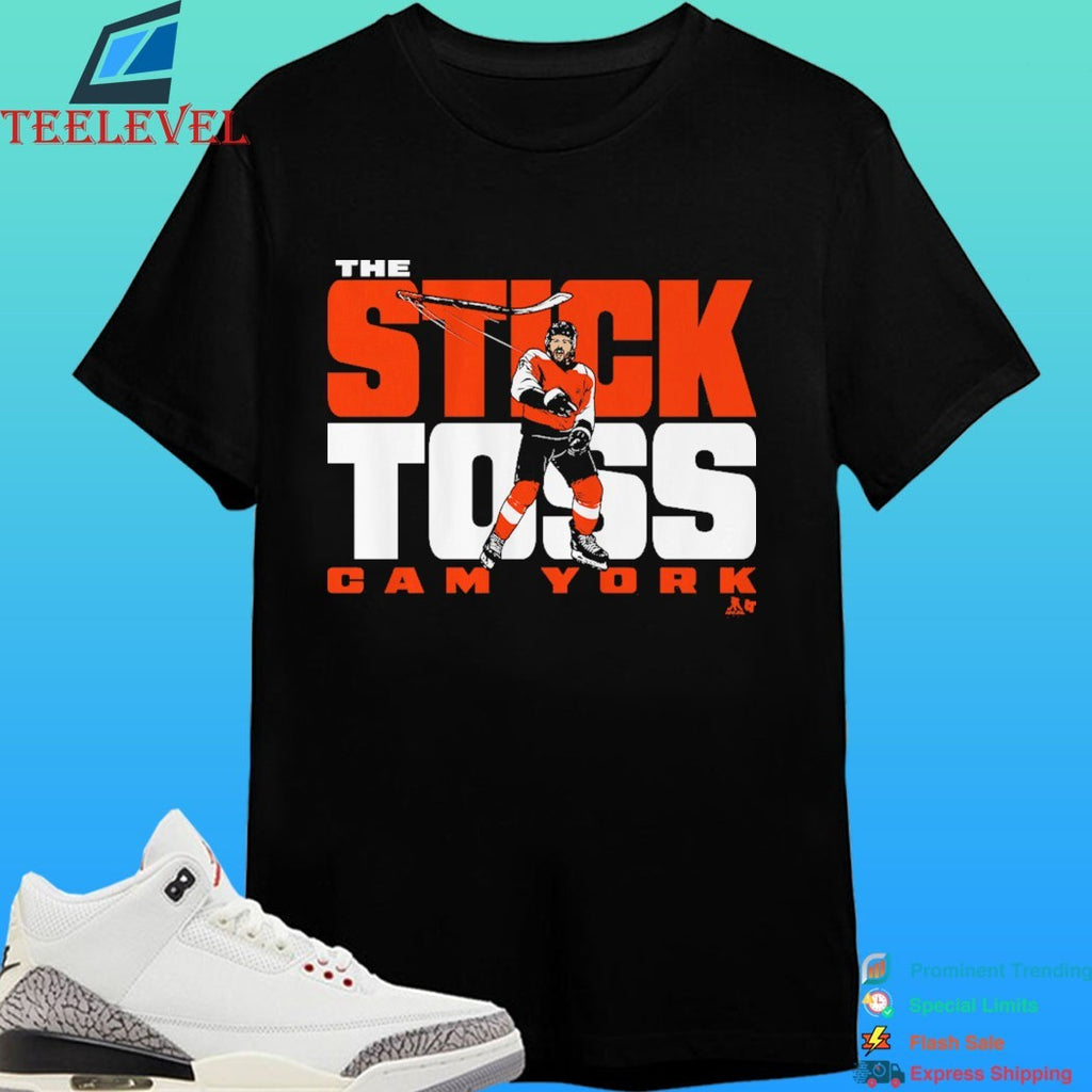 Philadelphia Flyers Cam York The Stick Toss Shirt