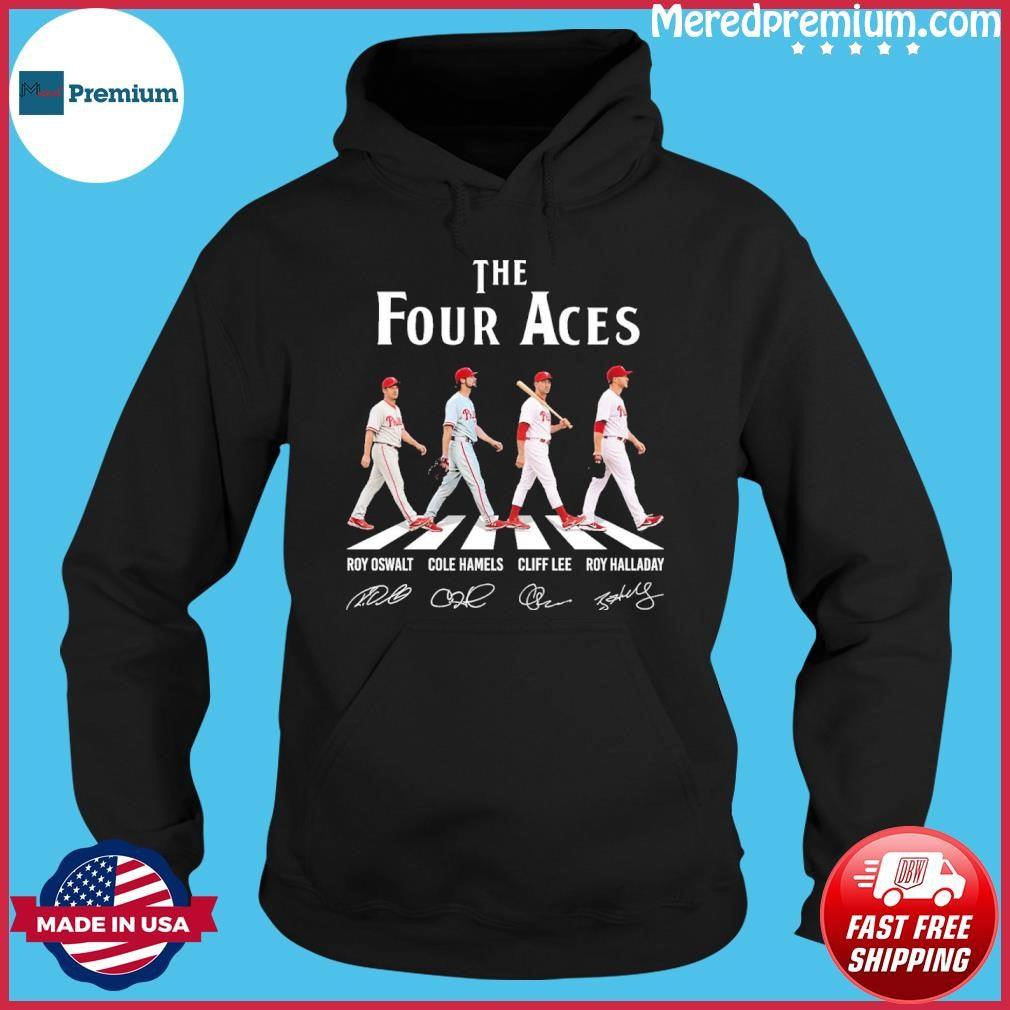 Philadelphia Phillies The Four Aces Abbey Road Shirt