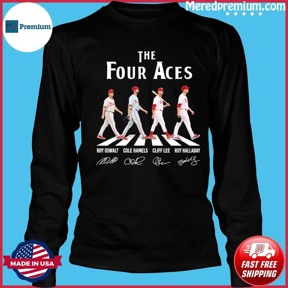 Philadelphia Phillies The Four Aces Abbey Road Shirt