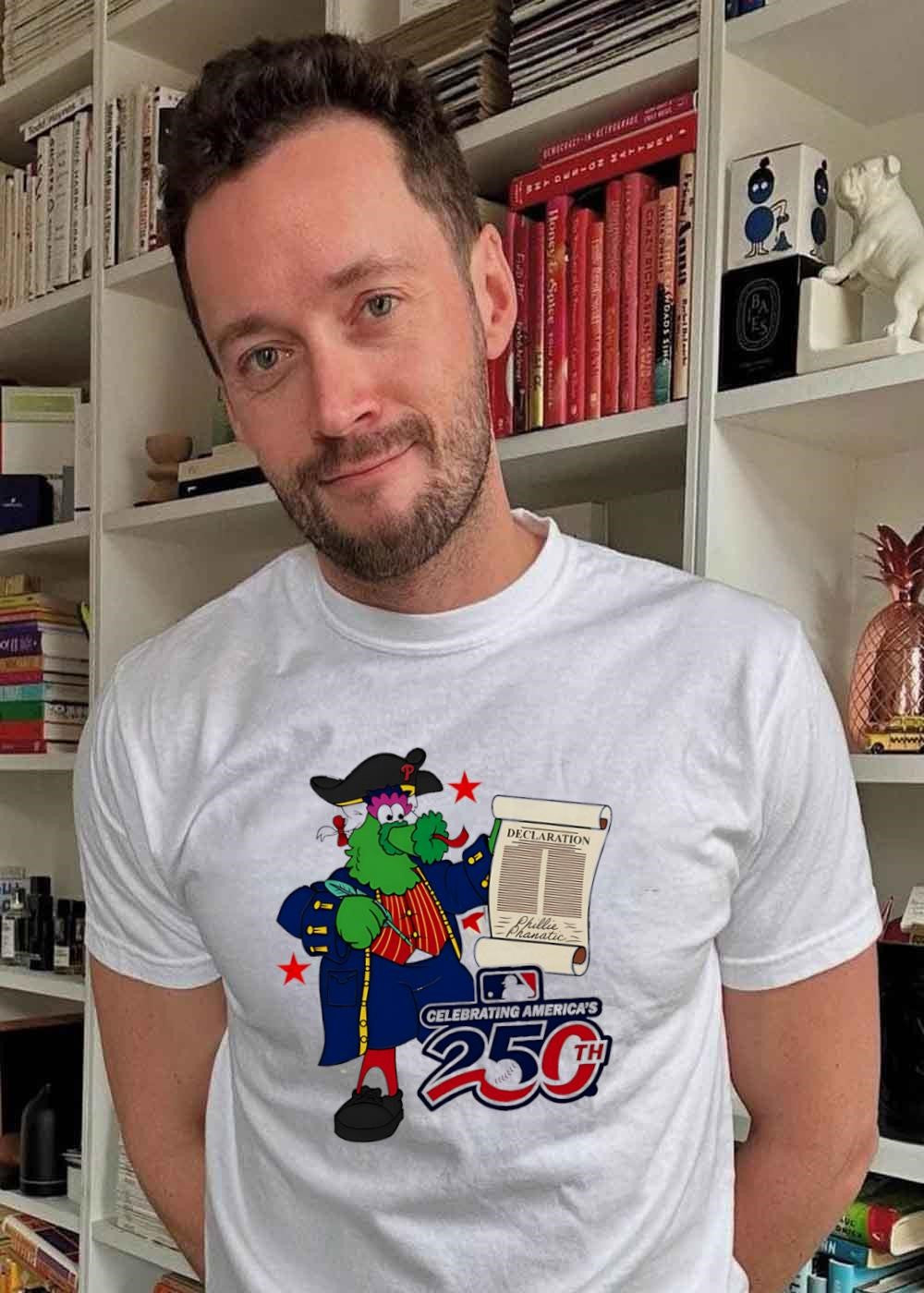 Phillie Phanatic Celebrating America’s 250th Declaration Shirt