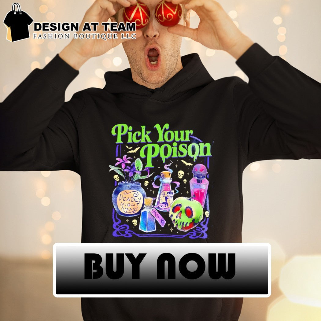 Pick Your Poison Spooky Season Halloween 2026 shirt